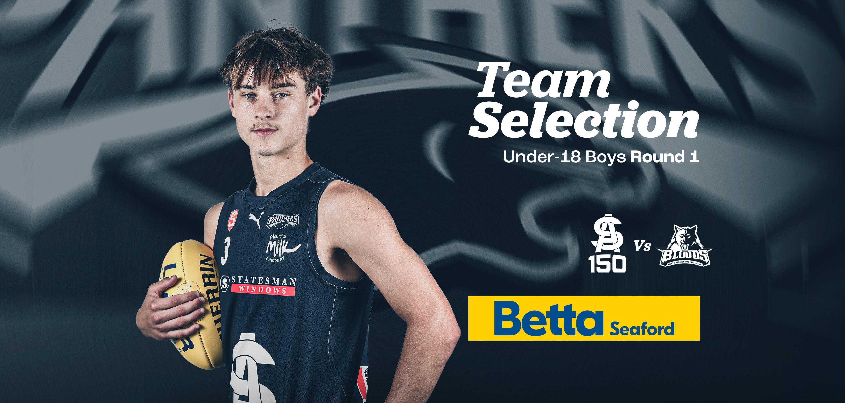 BETTA Team Selection: Under-18 Round 1 BETTA Team Selection: Under-18 Round 1